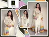 Khas 130 A Nad B Fandy Satin Beads Work Farshi Salwar Kameez